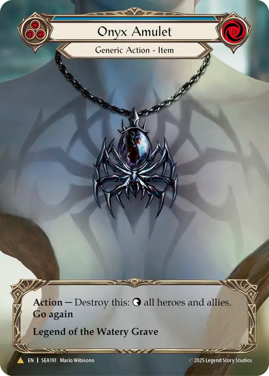 [Generic]オニキスのアミュレット/Onyx Amulet [SEA][Cold Foil][Marvel]