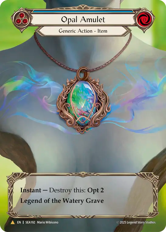 [Generic]オパールのアミュレット/Opal Amulet [SEA][Cold Foil][Marvel]