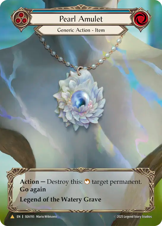 [Generic]真珠のアミュレット/Pearl Amulet [SEA][Cold Foil][Marvel]