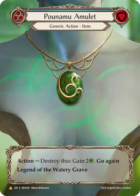 [Generic]ポウナムのアミュレット/Pounamu Amulet [SEA][Cold Foil][Marvel]