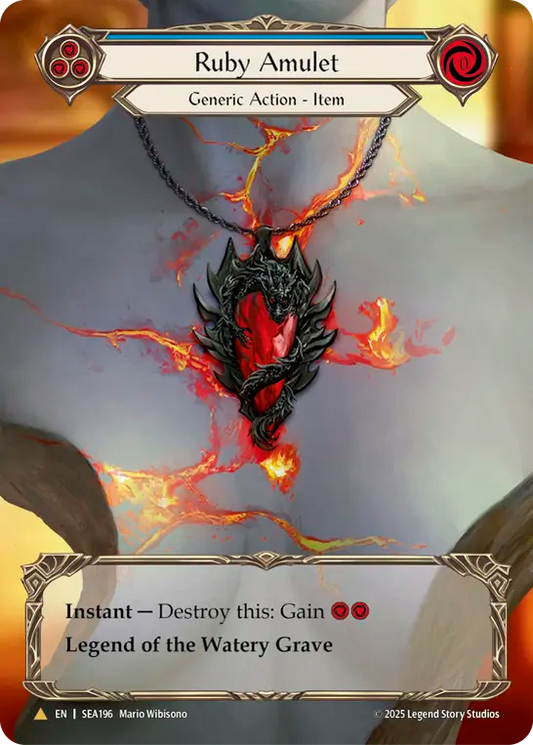 [Generic]ルビーのアミュレット/Ruby Amulet [SEA][Cold Foil][Marvel]
