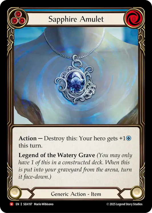 [Generic]サファイアのアミュレット/Sapphire Amulet [SEA]