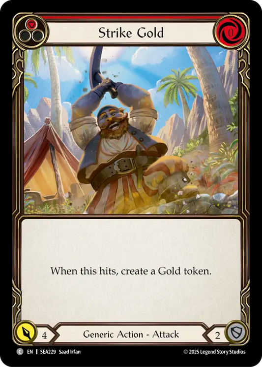 [Generic]金鉱掘り/Strike Gold [赤][SEA][Rainbow Foil]