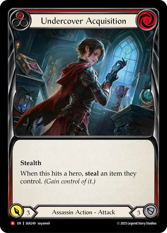 [Assassin]密かな取得/Undercover Acquisition [SEA][Rainbow Foil]