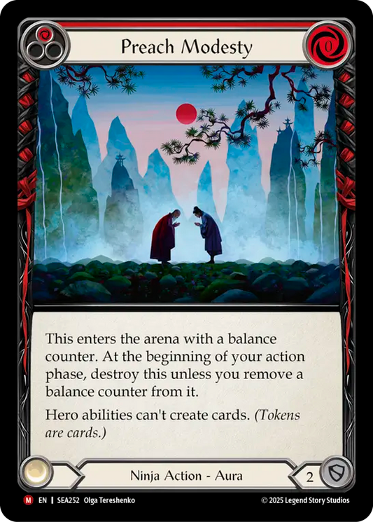 [Ninja]謙虚の説法/Preach Modesty [SEA]