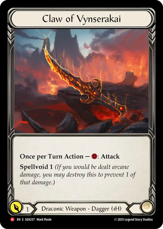 [Draconic]ヴィンセラカイの爪/Claw of Vynserakai [SEA]
