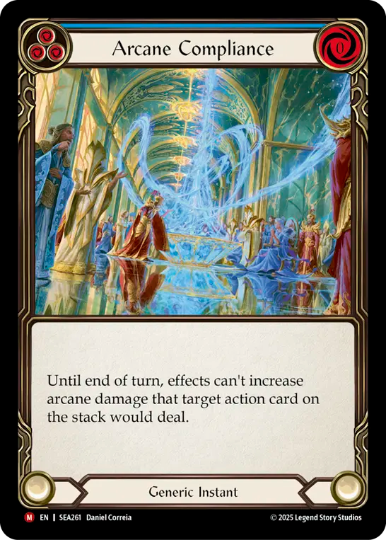 [Generic]秘術協議会/Arcane Compliance [SEA][Rainbow Foil]