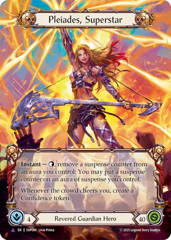 [Reviled Guardian]スーパースター、プレアデス/Pleiades, Superstar [SUP][Cold Foil][Marvel]