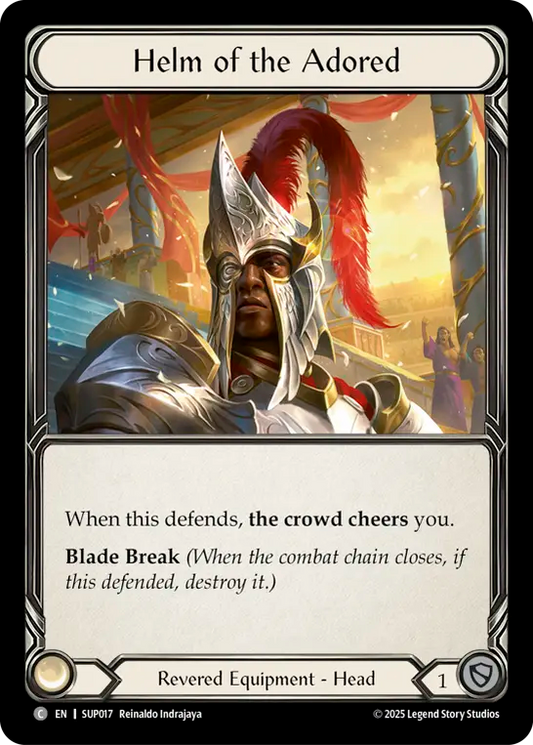 [Revered]誉者の兜/Helm of the Adored [SUP]