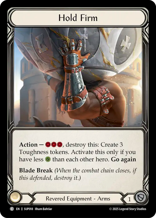 [Revered]堅固な保持/Hold Firm [SUP][Cold Foil]