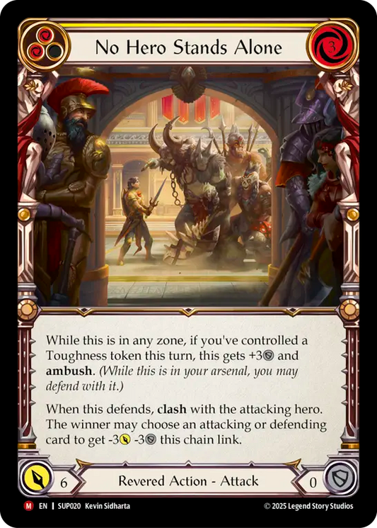 [Revered]支えなくして英雄なし/No Hero Stands Alone [SUP][Rainbow Foil]