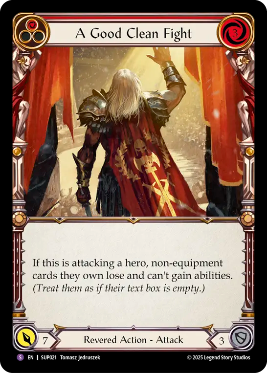 [Revered]正々堂々/A Good Clean Fight [SUP][Rainbow Foil]