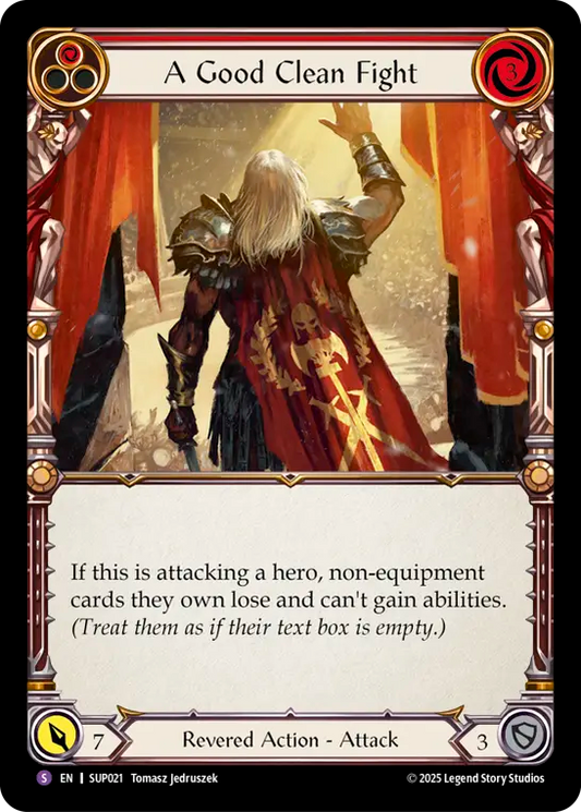 [Revered]正々堂々/A Good Clean Fight [SUP][Rainbow Foil]