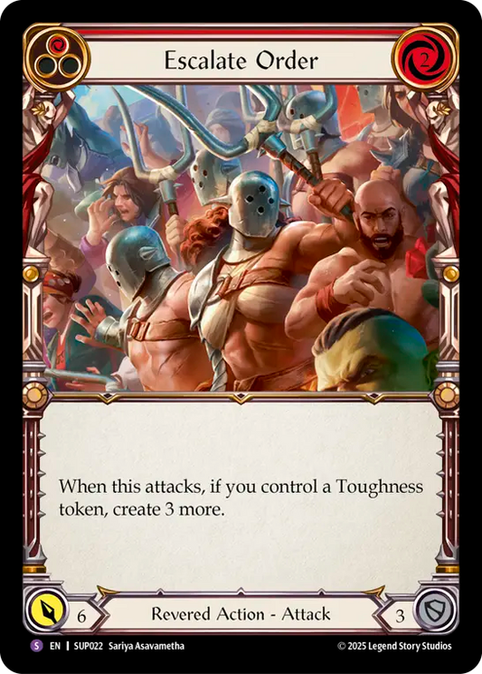 [Revered]増大する秩序/Escalate Order [SUP][Rainbow Foil]