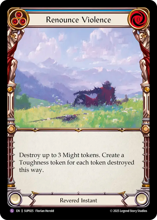 [Revered]放棄された暴力/Renounce Violence [SUP][Rainbow Foil]