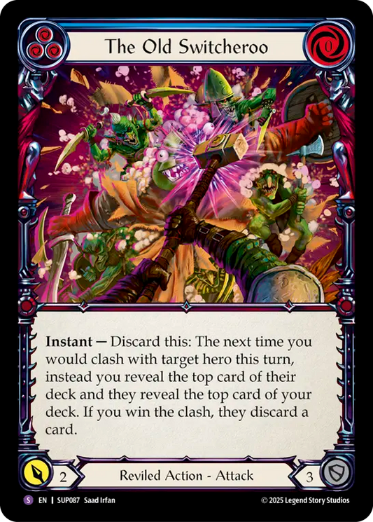 [Reviled]お馴染みの手口/The Old Switcheroo [SUP][Rainbow Foil]