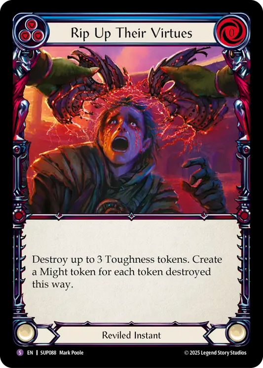 [Reviled]引き裂かれた虚勢/Rip Up Their Virtues [SUP][Rainbow Foil]