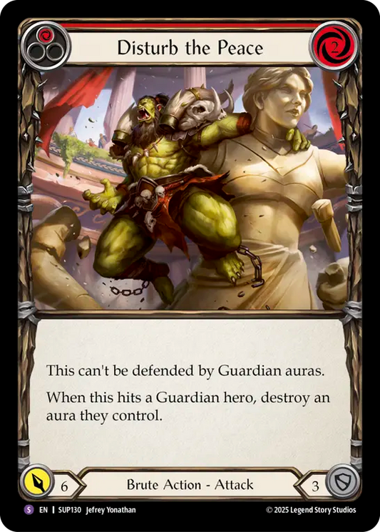 [Brute]平穏の攪乱/Disturb the Peace [SUP][Rainbow Foil]