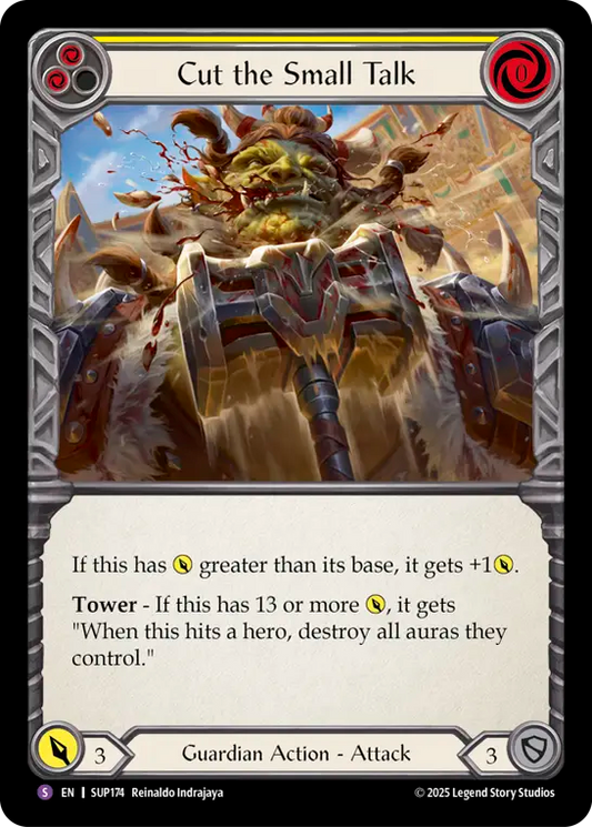 [Guardian]無駄話は終わり/Cut the Small Talk [SUP][Rainbow Foil]