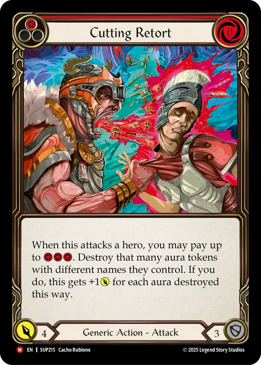 [Generic]鋭い切り返し/Cutting Retort [SUP][Rainbow Foil]