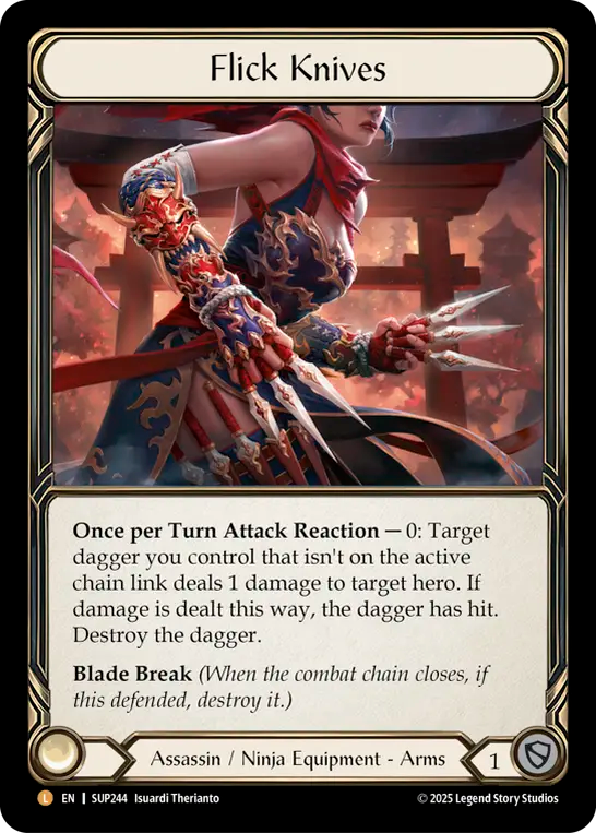 [Assassin Ninja]短刀の妙技/Flick Knives [SUP]
