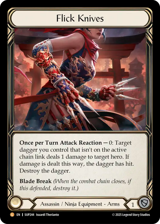 [Assassin Ninja]短刀の妙技/Flick Knives [SUP]