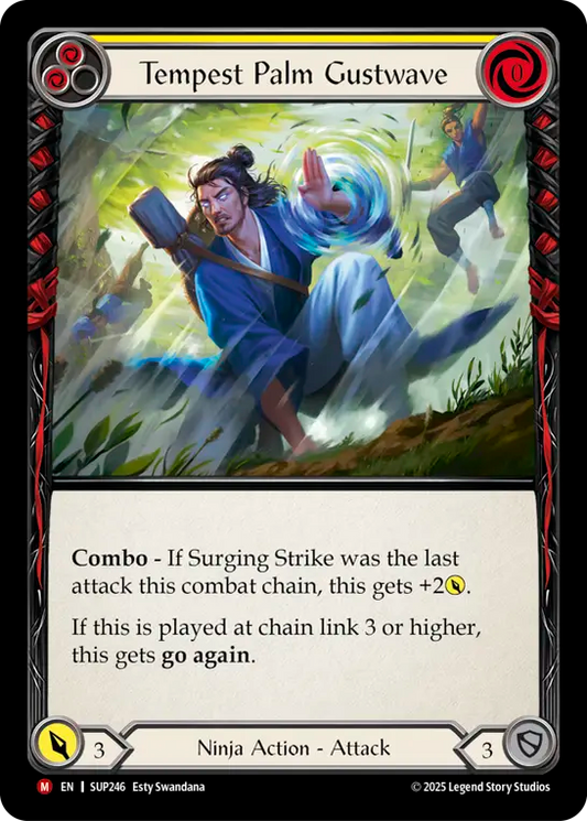 [Ninja]重旋風の嵐掌/Tempest Palm Gustwave [SUP]