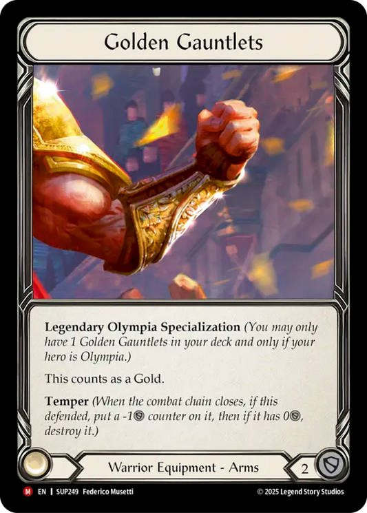 [Warrior]黄金の籠手/Golden Gauntlets [SUP]