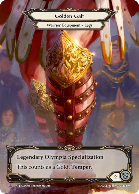 [Warrior]黄金の歩容/Golden Gait [SUP][Cold Foil][Marvel]