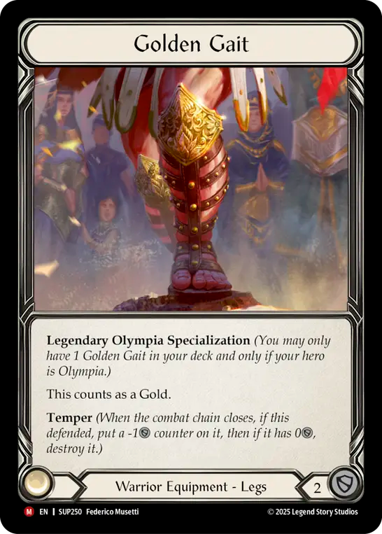 [Warrior]黄金の歩容/Golden Gait [SUP]