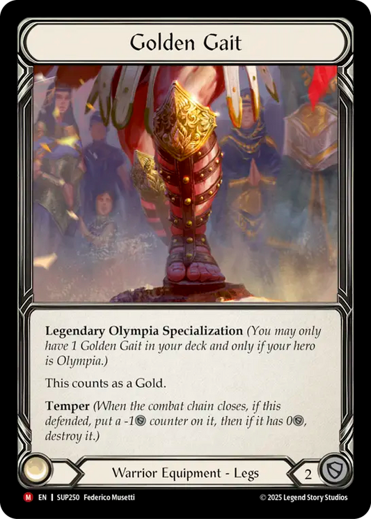 [Warrior]黄金の歩容/Golden Gait [SUP]