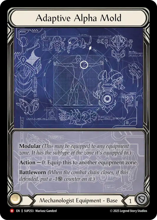 [Mechanologist]適応の初期原型/Adaptive Alpha Mold [SUP][Cold Foil]