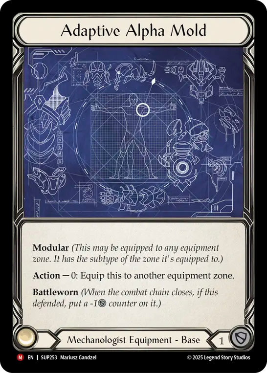 [Mechanologist]適応の初期原型/Adaptive Alpha Mold [SUP]