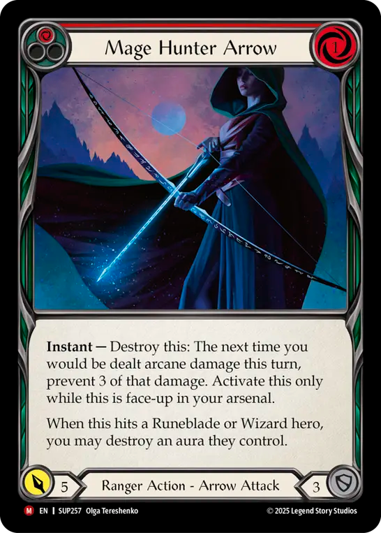[Ranger]魔導師狩りの矢/Mage Hunter Arrow [SUP]
