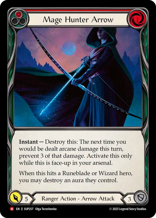 [Ranger]魔導師狩りの矢/Mage Hunter Arrow [SUP][Rainbow Foil]