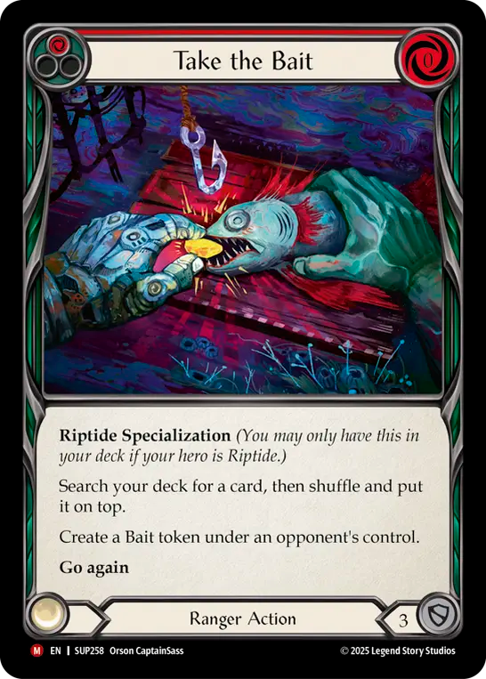 [Ranger]餌への食い付き/Take the Bait [SUP][Rainbow Foil]