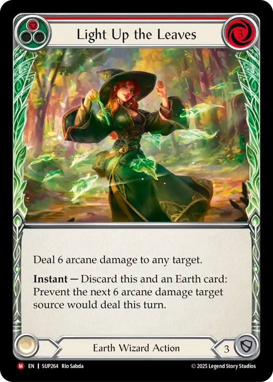 [Earth Wizard] 灯し葉/Light Up the Leaves [SUP]