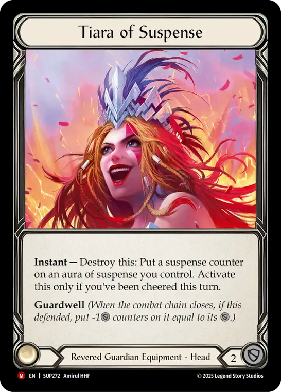 [Reviled Guardian]緊迫するティアラ/Tiara of Suspense [SUP][Cold Foil]
