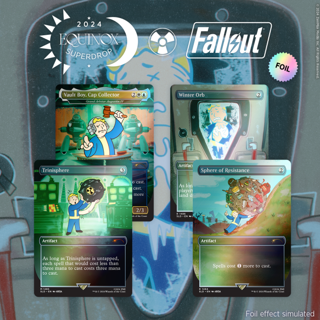 Secret Lair 「 Secret Lair X Fallout:Vault Boy Foil Edition 」