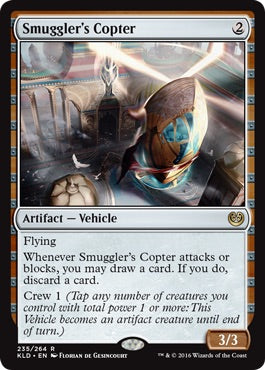 密輸人の回転翼機/Smuggler's Copter [KLD]