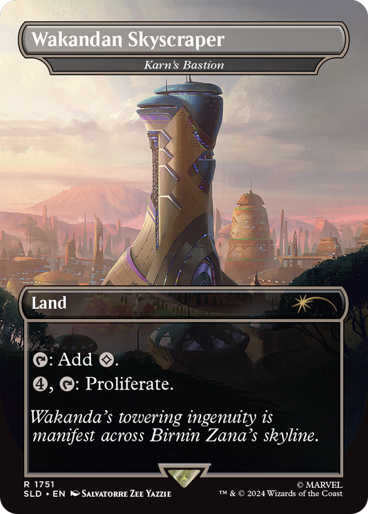 Wakandan Skyscraper《カーンの拠点/Karn's Bastion》[Secret Lair]