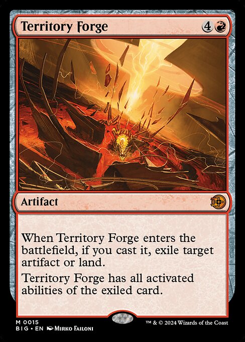 領土の溶鉱炉/Territory Forge [BIG][FOIL]