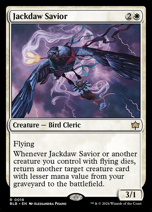 コクマルガラスの救済者/Jackdaw Savior [BLB][FOIL]