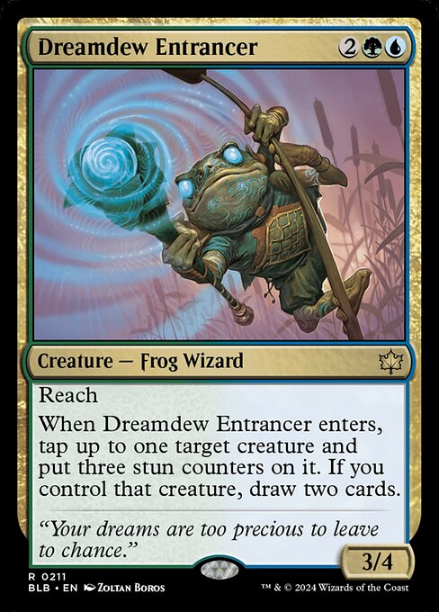 夢露の幻惑者/Dreamdew Entrancer [BLB][FOIL]
