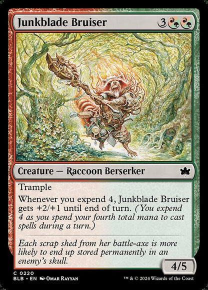 屑鉄刃の暴れ者/Junkblade Bruiser [BLB][FOIL]