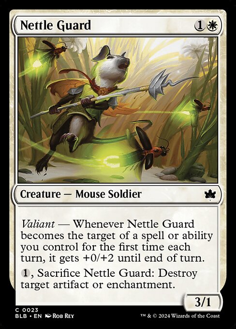 イラクサの護衛/Nettle Guard [BLB][FOIL]