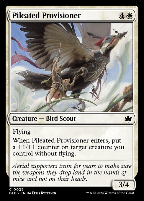 鶏冠の供給者/Pileated Provisioner [BLB][FOIL]