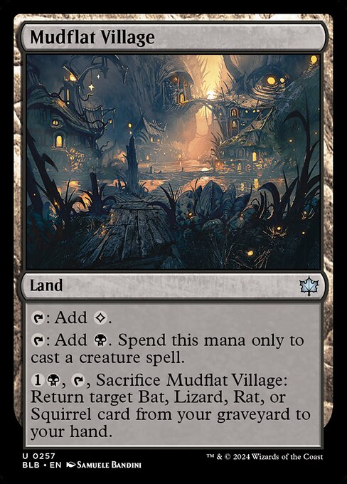 泥干潟村/Mudflat Village [BLB][FOIL]