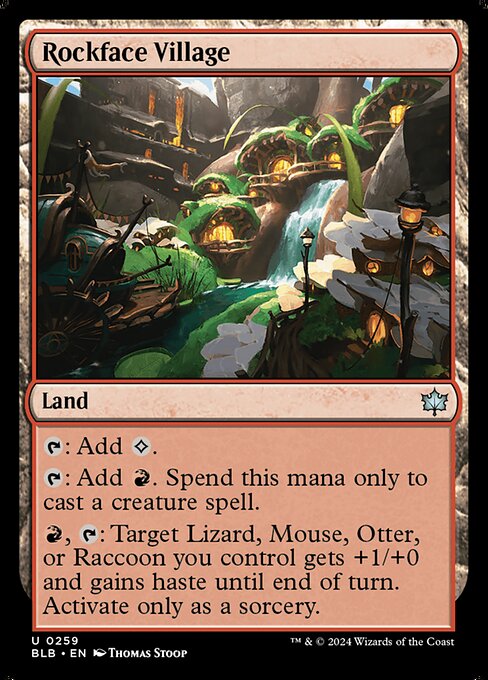 岩面村/Rockface Village [BLB][FOIL]