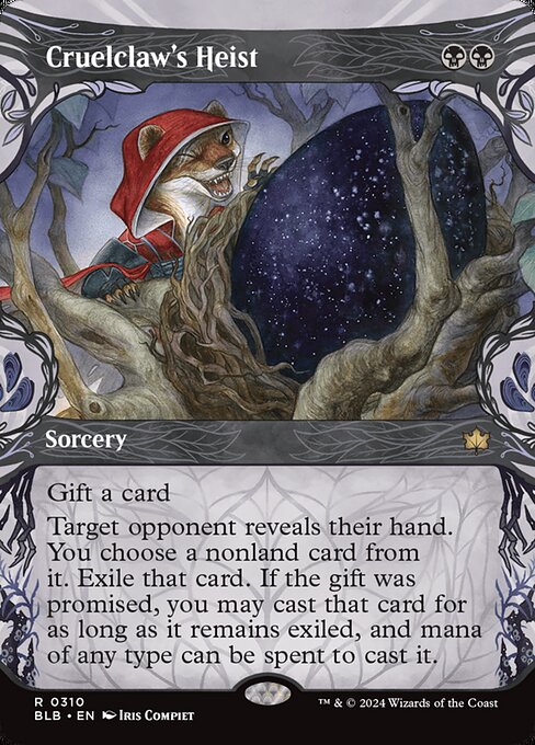 残虐爪の強奪/Cruelclaw's Heist [BLB-BF][ショーケース][FOIL]